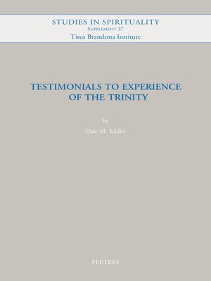 cover image of Testimonials to Experience of the Trinity